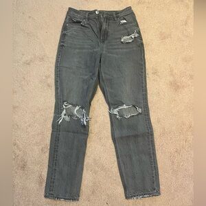 American Eagle jeans, skinny jeans, ripped at knees